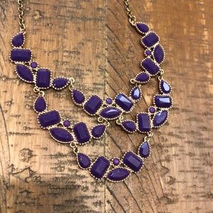 Purple and gold necklace!